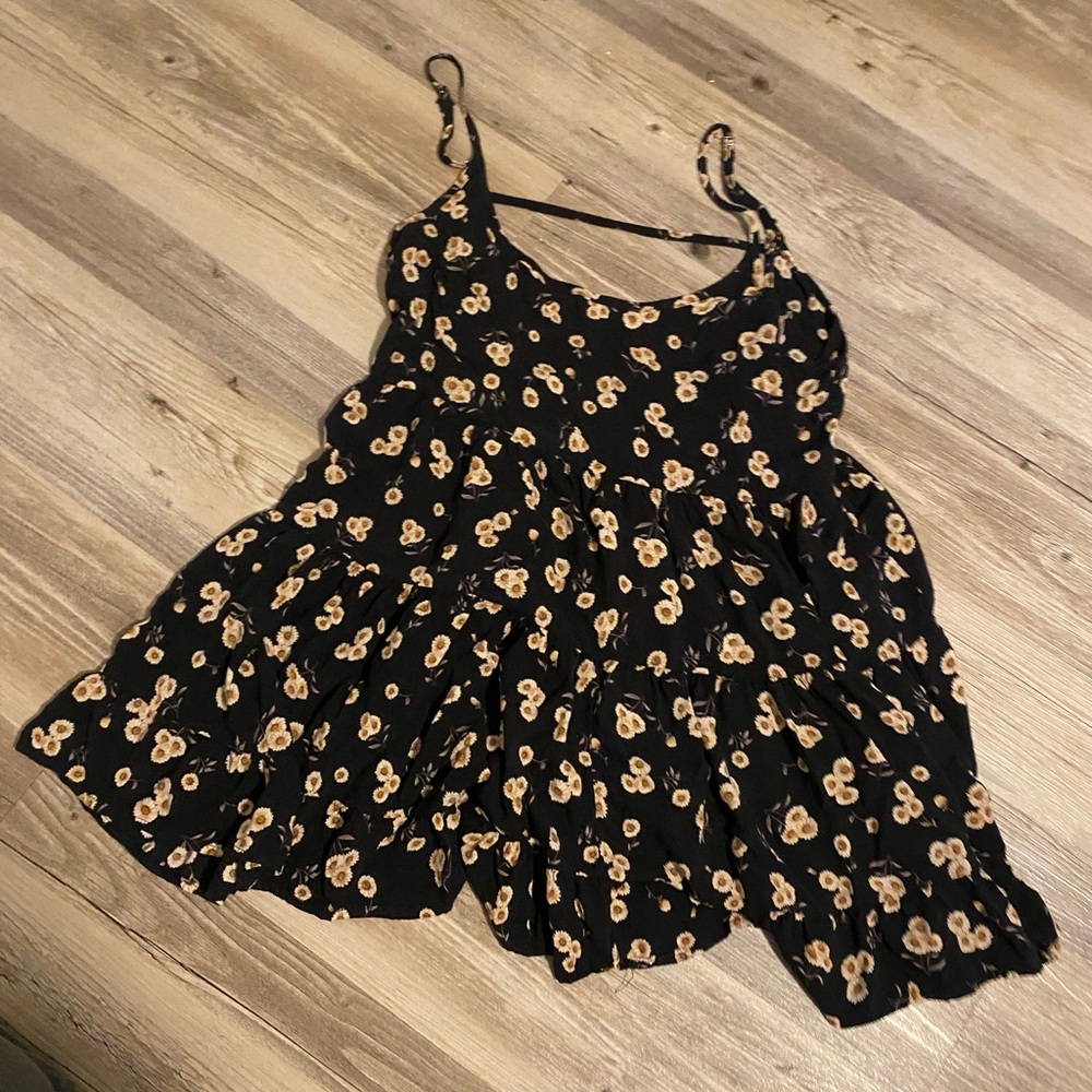black floral brandy jada dress